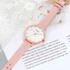 Top Curren Marque Dames Montres Quartz Femmes Montre-Bracelet Casual Mode Bracelet En Cuir Femme Fille Horloge Simple Chic Montre Cadeau 210517