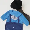 Весна Baby Boy Одежда Ромпер Тоддлер Комбинезон Одикруит для родов детей детей 210528