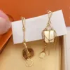 2021 Love Bracelet Pendant Necklaces Fashion Necklace For Man Woman Golden Jewelry Set Luxurys Designers Earrings With box