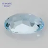 Sky Blue Topaz Natuurlijke losse edelsteen ovale vorm facetted cut grootte 3 * 4 ~ 10 * 14mm voor diy sieraden