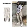 Qweek Punk Japon Streetwear Kargo Pantolon Kadın Harajuku Joggers Sweatpants Baggy Rahat Gevşek Pantolon Kadın Techwear 211112