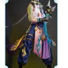 Anime Genshin Impact Xiao Costume Cosplay Carnevale Halloween Party Performance Outfit Game Suit Uniform Drop Ship Y0903