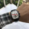 2021 Casual horloge heren horloges Mechanisch Automatische horloges Top Grote cijfers Wijzerplaat Kalenderweergave Lederen band Beste cadeau