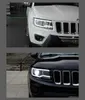 Автомобильные фары для Jeep Compass, светодиодные фары 2011-16 GRAND CHEROKEE, передние фары, светодиодные дневные указатели поворота, фары