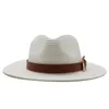Женская шапка летние морские пляжные шапки мужчины джазовые панама травяные соломенные колпачки женщины мужчина широкий Brim Hats мужские девушки мода путешествия Sunhat оптом 2022