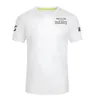 T-shirt da corsa F1 di Formula Uno a maniche corte T-shirt da squadra per appassionati di auto T-shirt sportiva personalizzata per il tempo libero girocollo ad asciugatura rapida