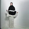 Vêtements ethniques 2022 Vêtements pour femmes musulmanes Moyen-Orient Dubaï Turquie Big Print Robes Mode Femme Abaya