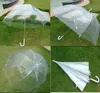 20pcs claros bolhas transparentes cúpula profunda chuva guarda -chuva fofocas de garota de resistência ao vento guarda -chuvas de festas de festas de casamento