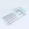 5 in 1 Home Multi-functional Trouser Storage Rack Adjustable Pants Tie Storaging Shelf Closet Organizer Stainless Steel Clothes Hanger