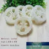 Organization 100pcs/lot diameter 6-8cm Natural Loofah Slice DIY customize soap tools,cleaning supplies