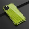 Capa dura de favo de mel para iphone 12 mini 11 pro max airbag à prova de choque armadura para xr xs 7 8 plus cover1221875