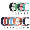 Schwarze Schnalle Silikon-Armband Ersatz-Armband-Bänder für Huawei Uhr GT3 GT2 42 mm 46 mm PRO GT Runner 100 teile/los einfache opp