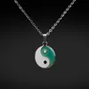 Chinese style Tai Chi mood necklace stainless steel necklaces for men