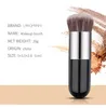 Nieuwe mode mollige pier foundation borstel platte crème make -up borstels professioneel cosmetisch hoogtepunt losse poeder beste kwaliteit