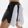 Löpande shorts för män sommarsport Gym Biker Beach Bottoms Träning Sportkläder dragskon stor storlek 3XL med fickor