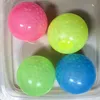 Sufit Lepki Wall Ball Party Prezent Luminous Glow In The Dark Squishy Andistress Balls Stretchable Soft Squeeze Dorosłych Dzieci Zabawki 4.5cm 38g