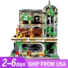 K125 K126 K127 City Street Apocalypse Downtown Diner Restaurant 40173 Building Blocks Bricks 2392PCS Gift for Toys R230913