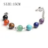 Linha Pendulum Cone Pedra Pingentes Cura Chakra Beads Crystal Quartz Charms para DIY colar de jóias fazendo
