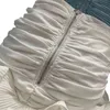 Kadınlar Için Casual Beyaz Etek Yüksek Bel Patchwork Asimetrik Dantelli Mini Etekler Kadın Yaz Moda Stil 210521