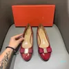 Designer- Donne da donna scarpe da ballo tacchi alti di lusso tacchi alti di punta Sandali piattaforma piatta in pelle piatta scarpe da scarpe