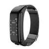 Cuffie braccialette B6 Smart Bluetooth Aurbellini orologi Smartwatch sportivo con cintura in acciaio/cinghia cinghia con scatola di vendita al dettaglio