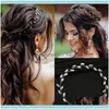 Schmucksachenfarbe Bridal Tiaras Stirnbänder für Hochzeit Handmade Er kristall Frauen Haarschmuck Mädchen Kopfschmuck Kopfschmuck Abgabe Lieferung 2021 ds