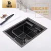 Lavello da cucina nascosto Nano in acciaio inossidabile Nakashima Barra per camper sotto il lavabo Rubinetto pieghevole per lavabo SPESSORE 1,2 MM