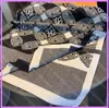 Nieuwe 2021 luxe designer sjaal print letters vrouwen sjaals kasjmier gebreide lange handdoek heren straat mode sjaals hoge kwaliteit D2110194F