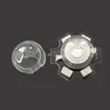 Couvre-lampes Nombres 10pcs 13 mm Mini Lens LED 15 30 45 60 90 100 degrés pour les objectifs convex PCB CCTV avec support 1W 3W élevé