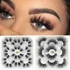 Hurtownie 9D Faux Mink rzęsy Dramatyczny Długi Tom Natural Lashes Puszysty niechlujny fałszywy rzęs