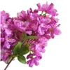 Bir Ipek Crape Myrtle Stem Yapay Ortak Crapemyrtle Çiçek 3 Dalları / Parça Düğün Centerpieces Ev Partisi Çiçek Aranjman Parçası