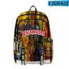 13 stylów backwoods cygaro 3D atrament malowanie plecak dla mężczyzn chłopców laptop 2 paski torby podróżne szkolne torby ramion1769743