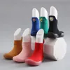 Chaussettes pour bébés avec semelles en caoutchouc, chaussures pour nourrissons, nés, automne, enfants, semelles souples antidérapantes, premiers pas