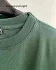 Модные толстовки Balencaigas T-рубашки Дизайнеры Зима Новый Зеленый Коротким Рукавом Футболка SRU1 M107