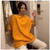 Oversize Tee Shirt 7 Solid Color Basic T-shirt Casual Harajuku Letnie Długie Topy Koreański Hipster White T Shirt 210722