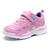 Moda Bebé Niñas Zapatillas Niños Deportes Zapatos para correr Niñas Niños Tenis Zapatillas Rosa Pu Cuero Casual Zapatos para caminar Niños 210329