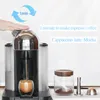 ICAFILASICAFILAS VIP LINK STIANLESS STÅL Återanvändbar stor kopp för Nespresso Vertuo Kaffekapsilfilter Espresso Vertuoline 220309