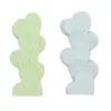 Craft Tools Silicone Candle Mold 3D Heart Shaped Aroma Gypsum Plaster Epoxy Soap Mould for Handmade Art Craft RRA12069