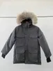 Дизайнерские Mens Canada Down Gose Vest Jackets Canadian Style Мужчины Gooed Jupet Coats Man Women Hood Hood Winter Embroidery4397648