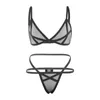 NXY Sexy Set Women Lingerie Corset Solid Mesh Underwire Sleepwear Underwear Christmas transparent sexy fashion comfortable underwear 1130