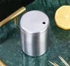 NEWStainless Steel Toothpick Holder tooth pick Dispenser, Thickening Toothpicks Container Pocket Storage Box Hotel,Restaurant, Kitchen RRA99