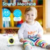 Kids Wekker Digitale Wakker worden met 5-kleuren Verwisselbare nachtlampje Indoor Temperatuur NAP-timer Baby Childrens Sleep 210804