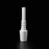 Mini Replacement Tips Ceramic Nail Smoking 10mm 14mm 18mm Male Food Grade For NC Kits Glass Water Bongs Dab Oil Rigs