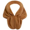 Scarves Womens Faux Fur Collar Shawl Scarf Wrap Evening Party Cape Stole For Bride And Bridesmaid Winter Coat5425350