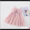 Robes Vêtements Bébé, Maternityprincess Pageant Born Baby Kids Girls Off épaule Tutu Mesh Dress Party Wedding Formal Pink 0-5Y Drop Del