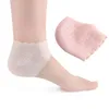 Ankle Support 1 Pair Thin Lace Foot Heel Protector Soft Silicone Half Socks High Heels Anti-dry Crack Moisturizing Cover