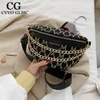 Cvvo Glmc Women Waist Bag Cotton Trendy Luxury Handbag 2021 Women's Bags Designer Chest High Quality Crossbody Female Cross Body