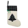 Chaud grand Plaid patte bas de noël pour arbre flocon de neige noël cadeau sacs noël arbre ornements nouvel an décoration