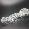 Orologi da polso Orologio da donna con diamanti pieni di lusso Orologi da donna Hip Hop Iced Out Donna Wirstwatch Orologio da donna impermeabile Drop Reloj 2318e