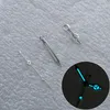 Outils de réparation kits en acier inoxydable montre trois aiguilles avec pointeur lumineux bleu pour le mouvement sub ajustement miyota 821a82158n2482s2695352